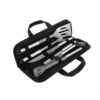 Set 5 ustensile pentru gratar KESNUP, accesorii pentru grill din otel inoxidabil premium, include cleste, spatula, furculita, cutit si pensula, geanta transport rezistenta cu manere, dimensiuni 38.5 x 11.5 x 5 cm, Negru 3 Set 5 ustensile pentru gratar KESNUP, accesorii pentru grill din otel inoxidabil premium, include cleste, spatula, furculita, cutit si pensula, geanta transport rezistenta cu manere, dimensiuni 38.5 x 11.5 x 5 cm, Negru