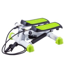 Stepper aerobic reglabil cu 2 corzi elastice si display LCD afisaj electronic KESNUP, sistem complex de antrenare a bratelor, picioarelor, feselor, telescoape hidraulice, pedale antiderapante, 5 functii ajustare program, greutate max. 120 kg, Alb / Verde 1 Stepper aerobic reglabil cu 2 corzi elastice si display LCD afisaj electronic KESNUP, sistem complex de antrenare a bratelor, picioarelor, feselor, telescoape hidraulice, pedale antiderapante, 5 functii ajustare program, greutate max. 120 kg, Alb / Verde