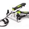 Stepper aerobic cu manere, 2 corzi elastice si display LCD afisaj electronic KESNUP, sistem complex de antrenare a bratelor, picioarelor, feselor, telescoape hidraulice, pedale antiderapante, 5 functii ajustare program, greutate max. 120 kg, Alb / Verde 3 Stepper aerobic cu manere, 2 corzi elastice si display LCD afisaj electronic KESNUP, sistem complex de antrenare a bratelor, picioarelor, feselor, telescoape hidraulice, pedale antiderapante, 5 functii ajustare program, greutate max. 120 kg, Alb / Verde