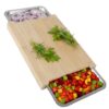 Tocator multifunctional din bambus cu 2 containere de depozitare KESNUP, material recipiente glisante otel inoxidabil, usor lavabil, dimensiune 40 x 28.5 x 3.5 cm, dimensiune recipiente 25.4 x 19.8 x 5 cm, Bej 1 Tocator multifunctional din bambus cu 2 containere de depozitare KESNUP, material recipiente glisante otel inoxidabil, usor lavabil, dimensiune 40 x 28.5 x 3.5 cm, dimensiune recipiente 25.4 x 19.8 x 5 cm, Bej