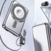 "Baterie externa portabila wireless si USB-C fast charging KESNUP, acumulator extern 10000 mAH, incarcare multipla simultana cu si fara cablu, porturi: 1 x USB-C, 1 x Lightning, 1 x USB-A, indicator LED incarcare, dimensiuni 11 x 7 x 2 cm, Argintiu" 5 "Baterie externa portabila wireless si USB-C fast charging KESNUP, acumulator extern 10000 mAH, incarcare multipla simultana cu si fara cablu, porturi: 1 x USB-C, 1 x Lightning, 1 x USB-A, indicator LED incarcare, dimensiuni 11 x 7 x 2 cm, Argintiu"