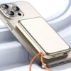"Baterie externa portabila wireless si USB-C fast charging KESNUP, acumulator extern 10000 mAH, incarcare multipla simultana cu si fara cablu, porturi: 1 x USB-C, 1 x Lightning, 1 x USB-A, indicator LED incarcare, dimensiuni 11 x 7 x 2 cm, Auriu deschis" 2 "Baterie externa portabila wireless si USB-C fast charging KESNUP, acumulator extern 10000 mAH, incarcare multipla simultana cu si fara cablu, porturi: 1 x USB-C, 1 x Lightning, 1 x USB-A, indicator LED incarcare, dimensiuni 11 x 7 x 2 cm, Auriu deschis"