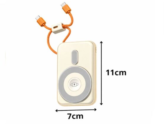 "Baterie externa portabila wireless si USB-C fast charging KESNUP, acumulator extern 10000 mAH, incarcare multipla simultana cu si fara cablu, porturi: 1 x USB-C, 1 x Lightning, 1 x USB-A, indicator LED incarcare, dimensiuni 11 x 7 x 2 cm, Auriu deschis" 5 "Baterie externa portabila wireless si USB-C fast charging KESNUP, acumulator extern 10000 mAH, incarcare multipla simultana cu si fara cablu, porturi: 1 x USB-C, 1 x Lightning, 1 x USB-A, indicator LED incarcare, dimensiuni 11 x 7 x 2 cm, Auriu deschis"