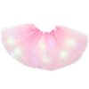 Fustita tutu cu sclipici si luminite 30 cm Roz 3 Fustita tutu cu sclipici si luminite 30 cm Roz
