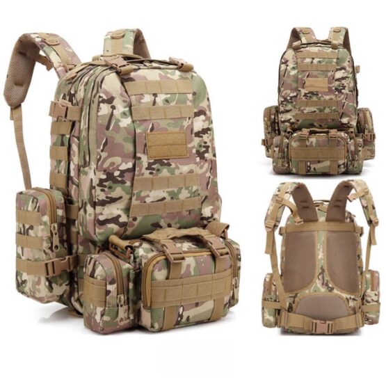 Rucsac tip militar pentru baieti Camuflaj