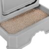 Litiera acoperita pisici cu lopatica KESNUP, tavita pentru nisip extensibila, intrare iesire dubla frontala - superioara, dimensiune mare 50 x 38 x 36 cm, antiscurgere, antistropire, ideala pentru izolarea mirosurilor neplacute, material policarbonat, Gri 6 Litiera acoperita pisici cu lopatica KESNUP, tavita pentru nisip extensibila, intrare iesire dubla frontala - superioara, dimensiune mare 50 x 38 x 36 cm, antiscurgere, antistropire, ideala pentru izolarea mirosurilor neplacute, material policarbonat, Gri