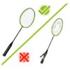 Set badminton cu 4 palete si accesorii KESNUP, include 3 fluturasi, ideal pentru jocul in vacanta, plaja, gradina, constructie usoara, materiale durabile, husa de protectie si transport, Galben / Verde / Negru 8 Set badminton cu 4 palete si accesorii KESNUP, include 3 fluturasi, ideal pentru jocul in vacanta, plaja, gradina, constructie usoara, materiale durabile, husa de protectie si transport, Galben / Verde / Negru