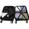 Set 3 trolere pentru calatorii si voiaj KESNUP, bagaje de cala si cabina, rotire silentioasa pivotanta 360 grade, dimensiuni 54 × 36 × 20 cm / 65 × 43 × 25 cm / 74 × 48 × 28 cm, maner telescopic, material ABS premium, inchidere fermoar si cifru, Verde 4 Set 3 trolere pentru calatorii si voiaj KESNUP, bagaje de cala si cabina, rotire silentioasa pivotanta 360 grade, dimensiuni 54 × 36 × 20 cm / 65 × 43 × 25 cm / 74 × 48 × 28 cm, maner telescopic, material ABS premium, inchidere fermoar si cifru, Verde
