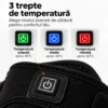 Genunchiera cu incalzire KESNUP – 3 trepte de temperatura, 40°C, 50°C si 60°C Genunchiera ortopedica cu incalzire KESNUP, 3 trepte de temperatura reglabile de 40°C, 50°C si 60°C, pentru ameliorarea disconfortului si rigiditatii genunchilor.